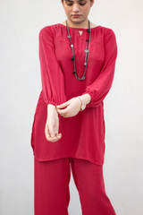 MSP-003-Noorain | Pink Solid Dress (2 Piece)