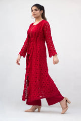 Red Cape Suit - 3 Piece - Inner, Trouser and Cape