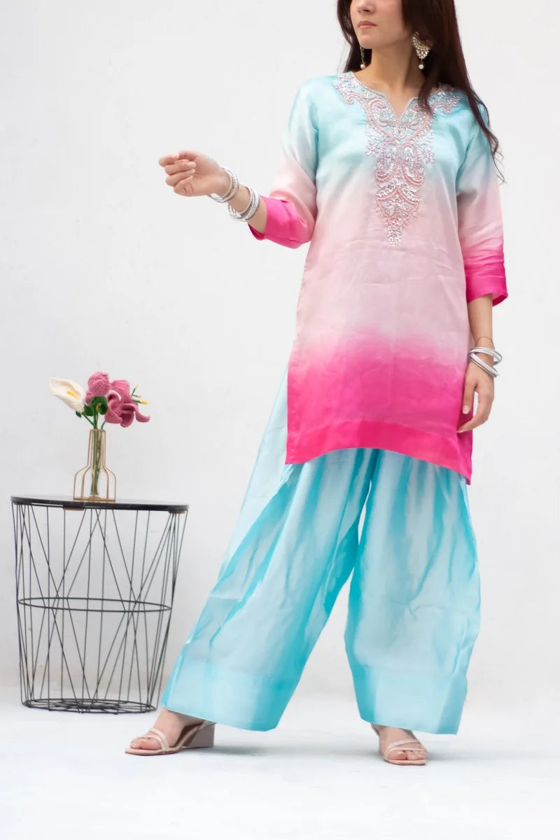 MultiColor Seesha Silk