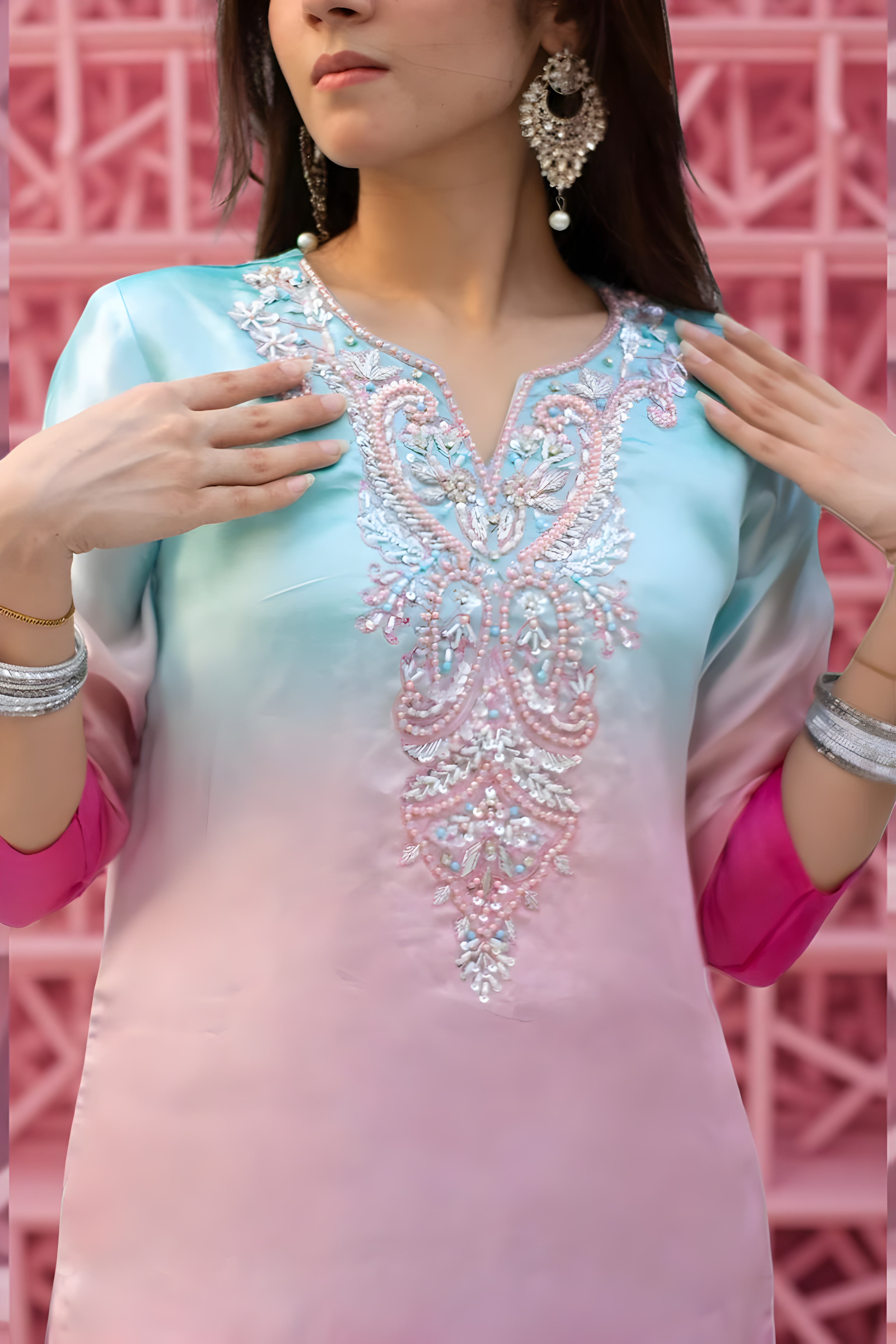 MSP-008-Layana | MultiColor Seesha Silk