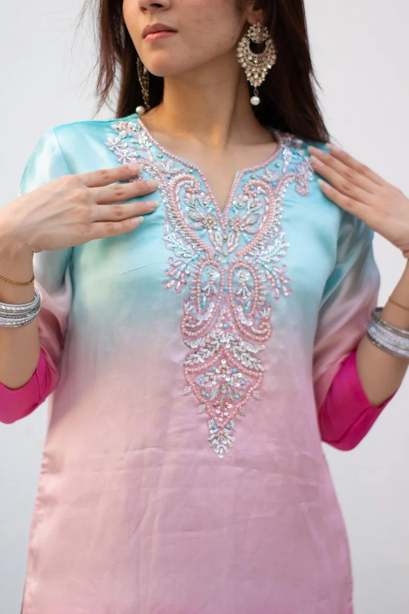 MultiColor Seesha Silk