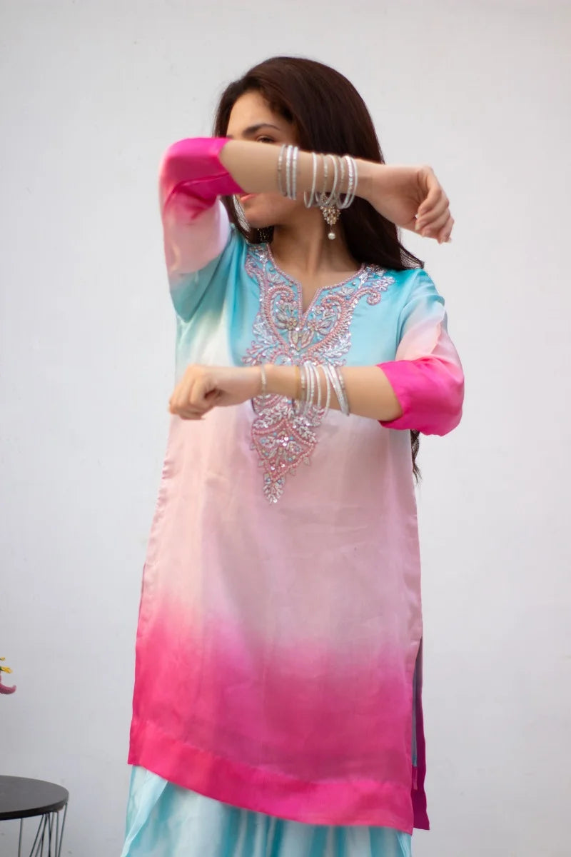 MultiColor Seesha Silk