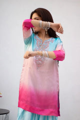 MultiColor Seesha Silk