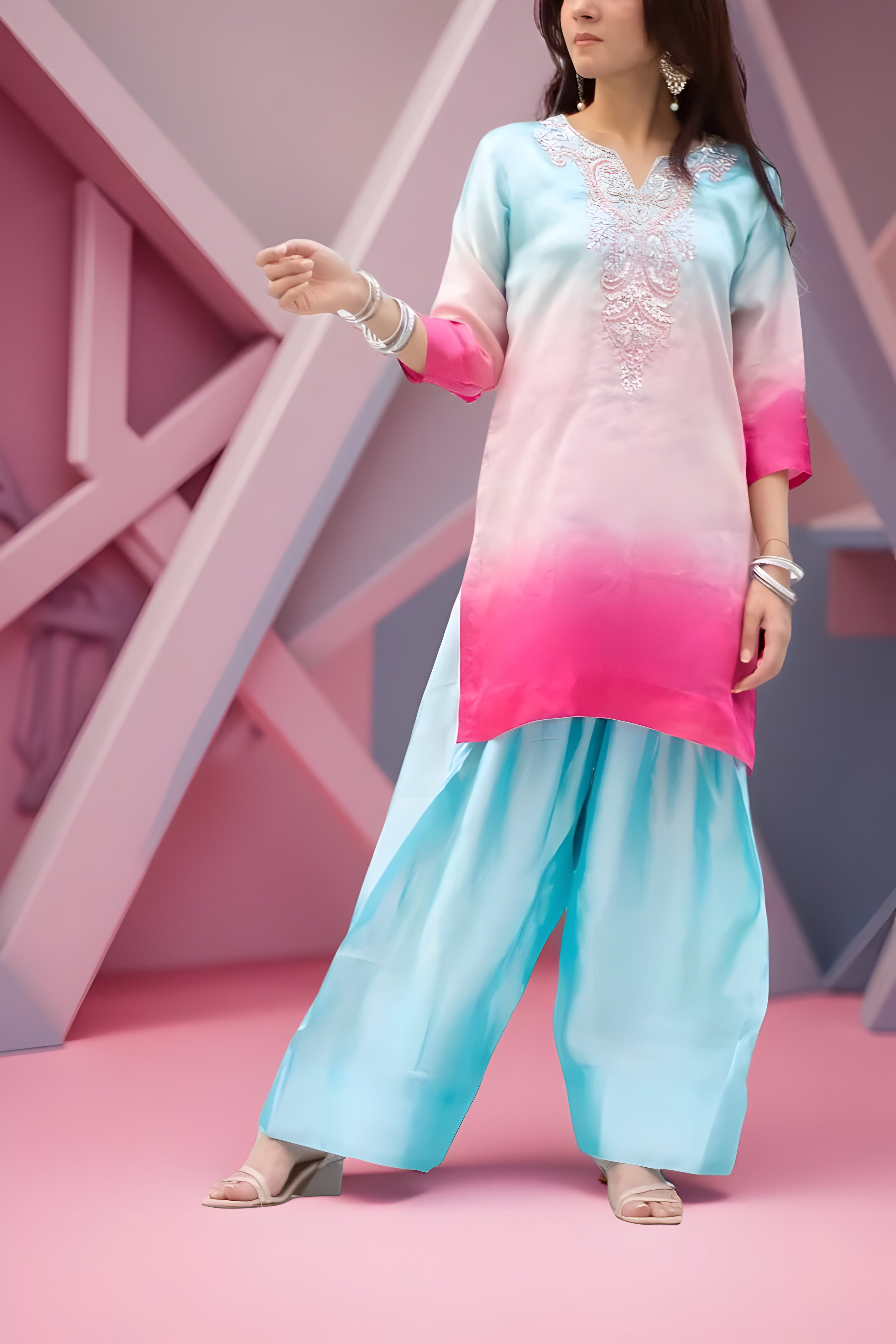 MSP-008-Layana | MultiColor Seesha Silk