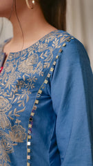 MSP 106 - Jeans Kaftan Shirt (1 Piece)