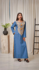 MSP 106 - Jeans Kaftan Shirt (1 Piece)