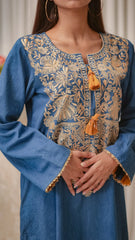 MSP 106 - Jeans Kaftan Shirt (1 Piece)