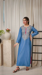 MSP 106 - Jeans Kaftan Shirt (1 Piece)