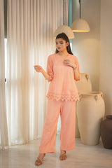 MSP 101 - Peach Dress 2 piece