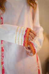 MSP 102 - Pink and Blue Lawn Ghara Suit