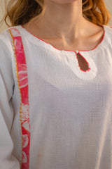 MSP 102 - Pink and Blue Lawn Ghara Suit