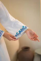 MSP 102 - Pink and Blue Lawn Ghara Suit