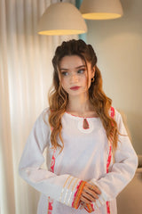 MSP 102 - Pink and Blue Lawn Ghara Suit