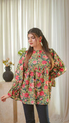 MSP 201 - Red and Green Kurti