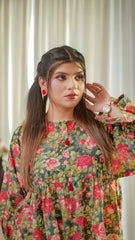 MSP 201 - Red and Green Kurti