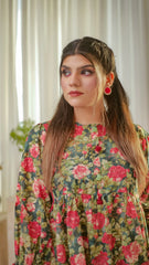 MSP 201 - Red and Green Kurti