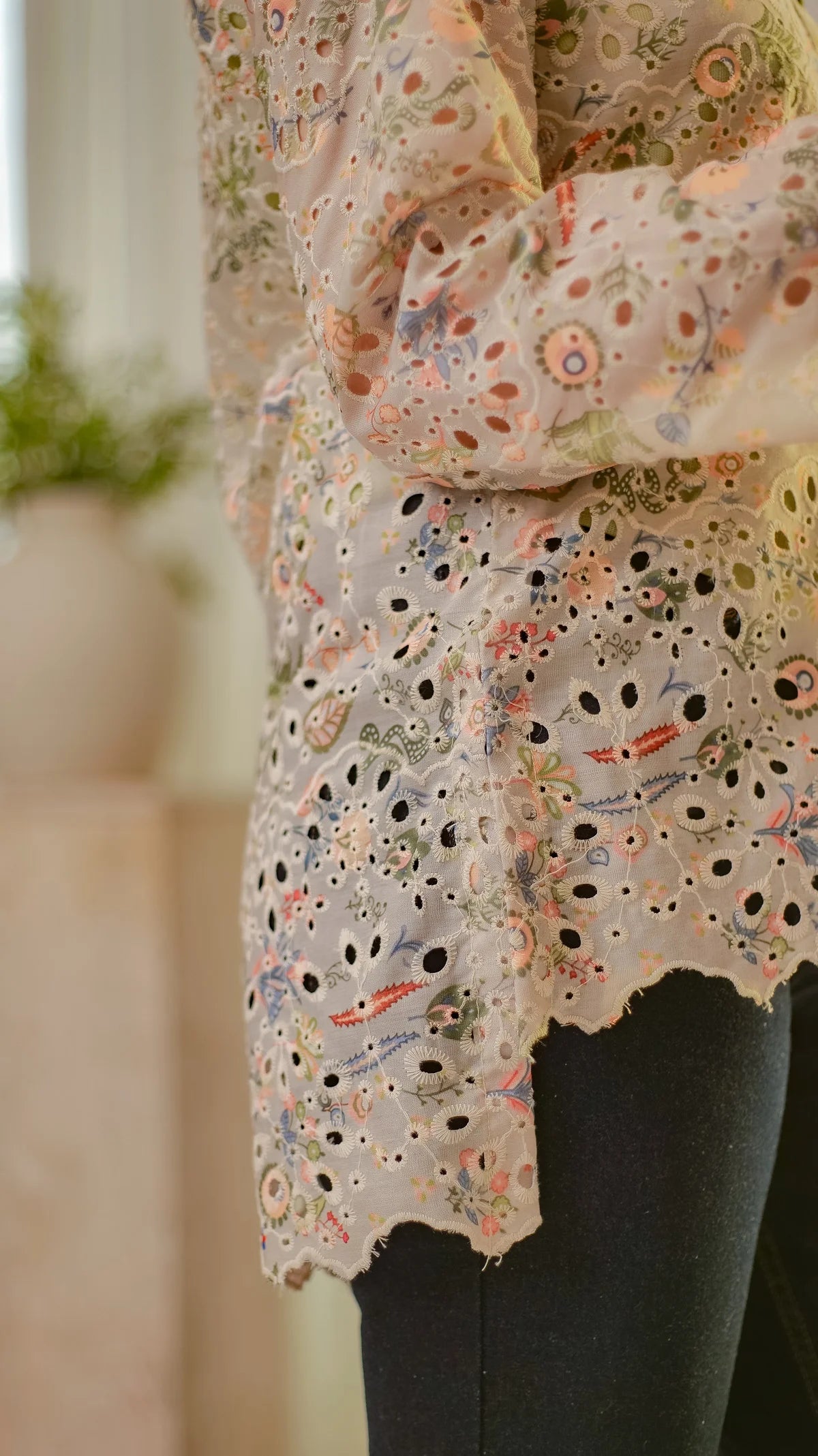 MSP 202 - Bottom-Down Chicken Kari Printed Shirt