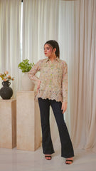 MSP 202 - Bottom-Down Chicken Kari Printed Shirt