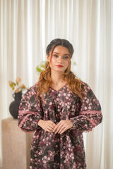 MSP 203 - Printed Kurti with Bail Detailing