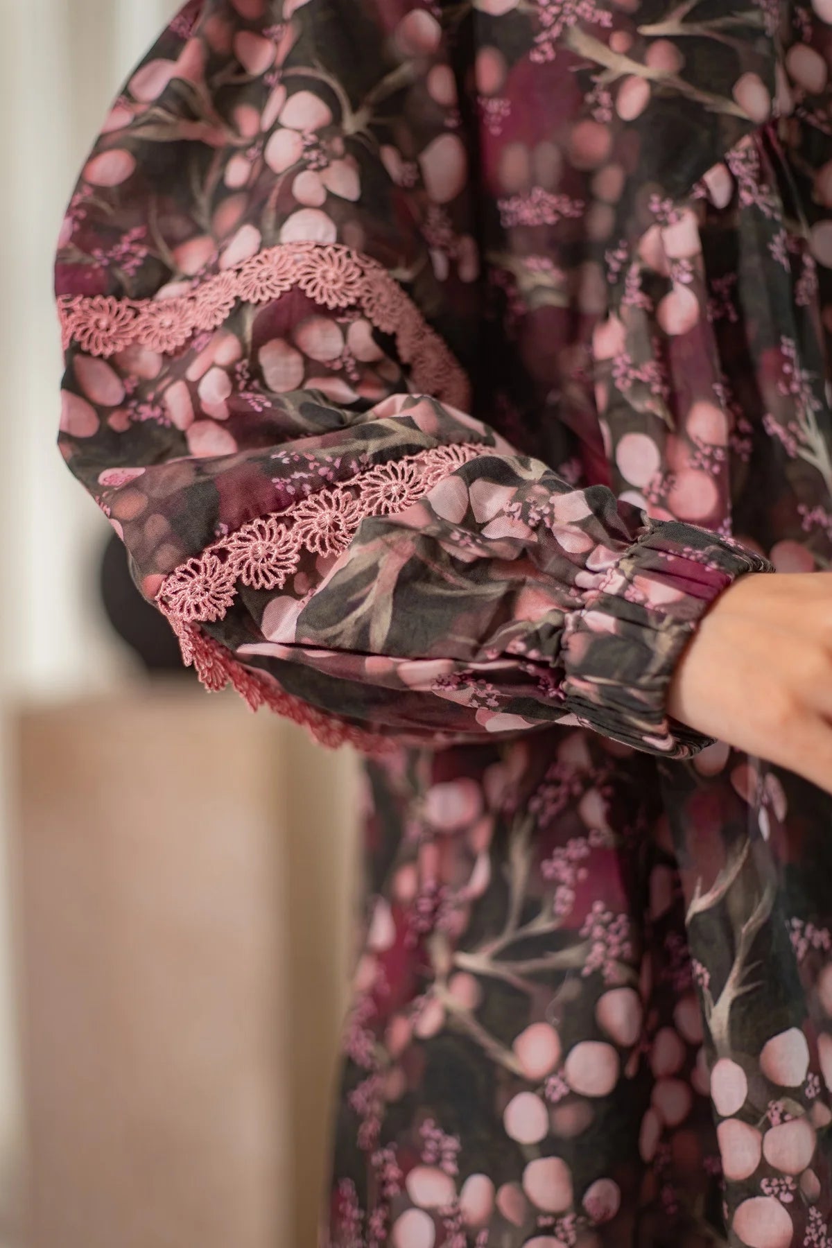 MSP 203 - Printed Kurti with Bail Detailing