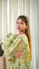 MSP 204 - Light Yellow and Green Kurti
