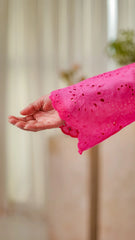 MSP 205 - Bottom-Down Pink Chicken Kari Shirt