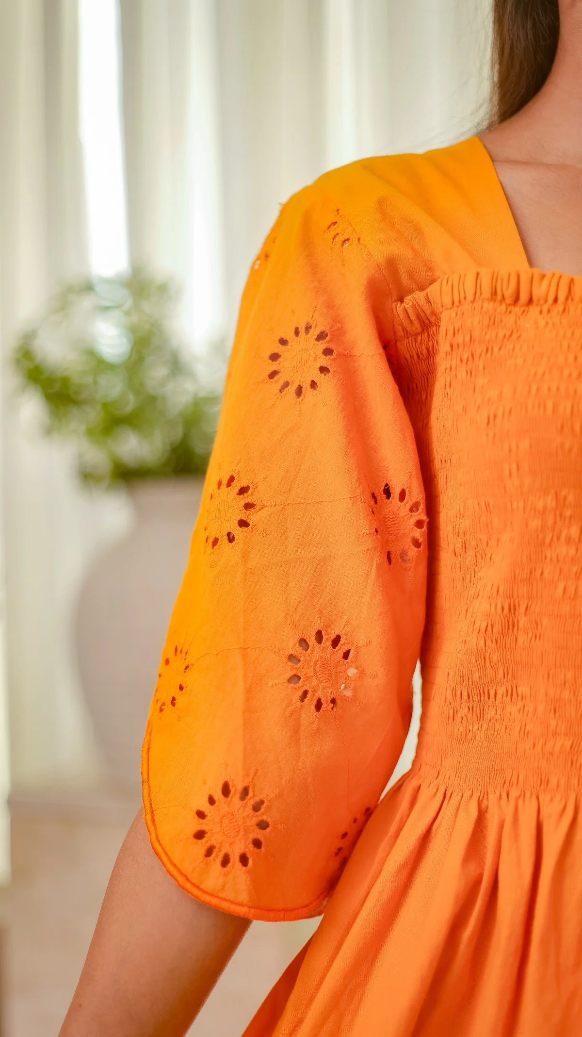 MSP 303 - Yellow Cotton Chicken Kaari 2-Piece Outfit