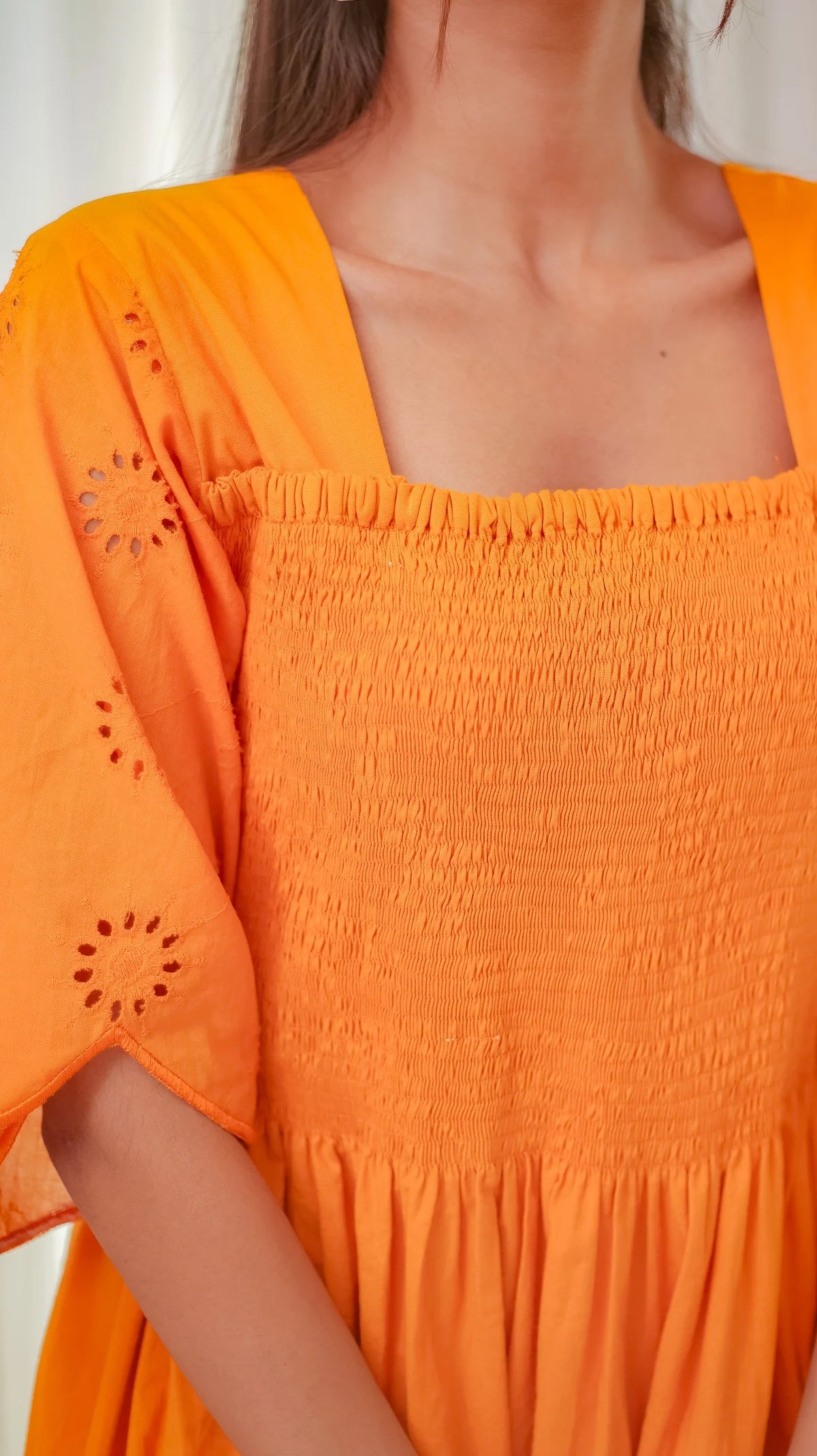 MSP 303 - Yellow Cotton Chicken Kaari 2-Piece Outfit