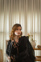 MSP 304 - Black Shot Silk 2-Piece Outfit