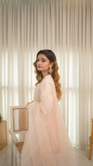 MSP 305 - Off-White Farshi Silk 2-Piece Outfit